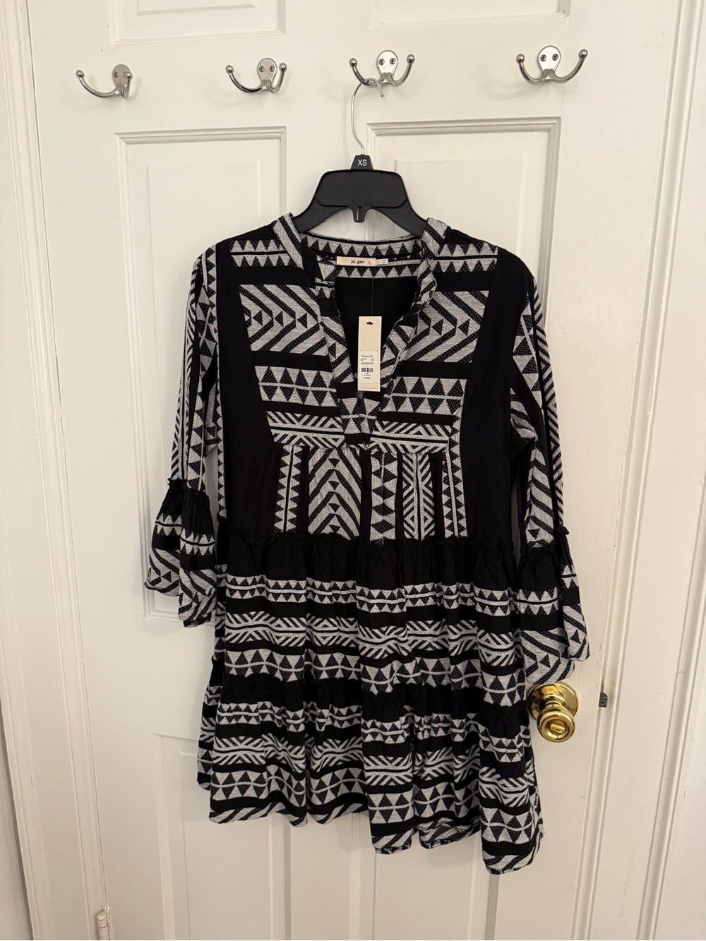 Black and white Dress